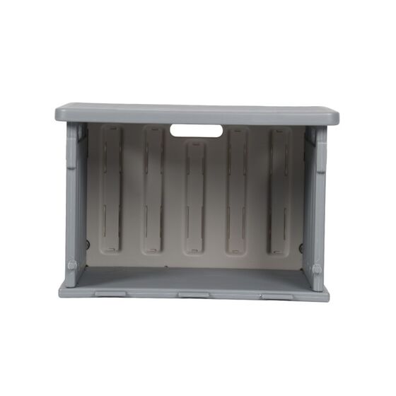 VESTA Σπίτι Σκύλου Small 54x41.3x38.5cm Λευκό Πάγου - Γκρι