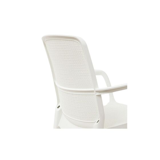 TOOMAX Καρέκλα Κήπου 56.5x58x84cm Βάρος 3.49kg SIROLO Λευκή Grey Ιταλίας