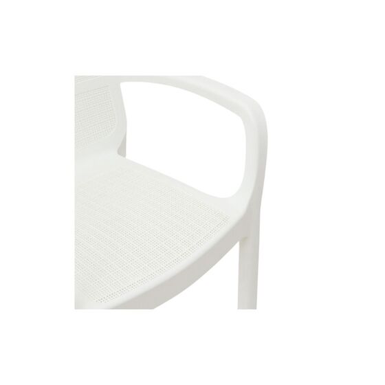 TOOMAX Καρέκλα Κήπου 56.5x58x84cm Βάρος 3.49kg SIROLO Λευκή Grey Ιταλίας