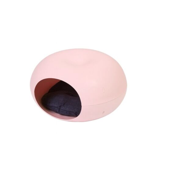 VESTA Σπίτι Γάτας με Στρωματάκι 51x22x28cm Πλαστικό ELLIPSE 1.77kg Ροζ
