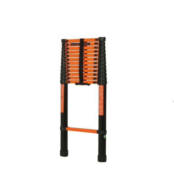 VESTA Τηλεσκοπική Σκάλα 5.1m Μεταλλική με 13 Σκαλιά Βάρος 14kg MAX Αντοχή 150kg EN131