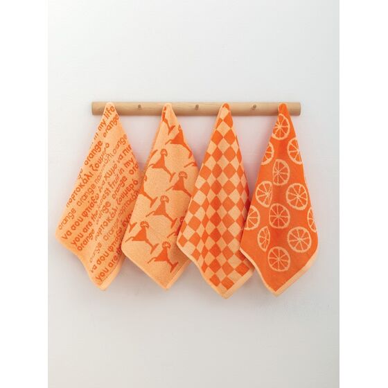 Palamaiki Σετ 4 Πετσέτες Κουζίνας Kitchen Towels 40x60 JACK101