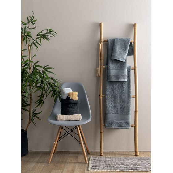 Palamaiki Πετσέτα Λουτρού Towels Collection 80x160 NAYA GREY Γκρι
