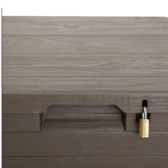 TOOMAX Ιταλίας Πλαστικό Μπαούλο 42.5x45x50cm 90lt 2.7kg MULTIBOX WOODY'S LINE Καφέ
