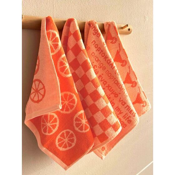 Palamaiki Σετ 4 Πετσέτες Κουζίνας Kitchen Towels 40x60 JACK101