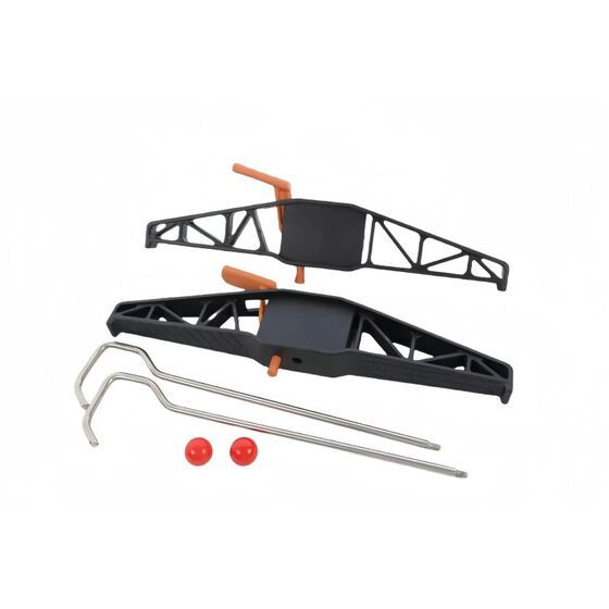 VESTA Σύστημα Σταθεροποίησης Μεταφοράς Σκάλας σε Σχάρα Οροφής Αυτοκινήτου Σετ 2τμχ