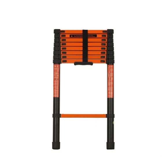 VESTA Τηλεσκοπική Σκάλα 3.5m Μεταλλική με 9 Σκαλιά Βάρος 9.8kg MAX Αντοχή 150kg EN131