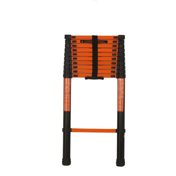 VESTA Τηλεσκοπική Σκάλα 4.3m Μεταλλική με 11 Σκαλιά Βάρος 12.4kg MAX Αντοχή 150kg EN131