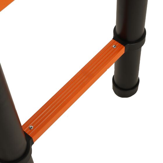 VESTA Τηλεσκοπική Σκάλα 4.3m Μεταλλική με 11 Σκαλιά Βάρος 12.4kg MAX Αντοχή 150kg EN131