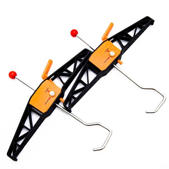 VESTA Σύστημα Σταθεροποίησης Μεταφοράς Σκάλας σε Σχάρα Οροφής Αυτοκινήτου Σετ 2τμχ