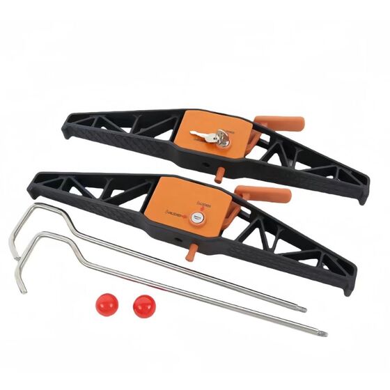 VESTA Σύστημα Σταθεροποίησης Μεταφοράς Σκάλας σε Σχάρα Οροφής Αυτοκινήτου Σετ 2τμχ