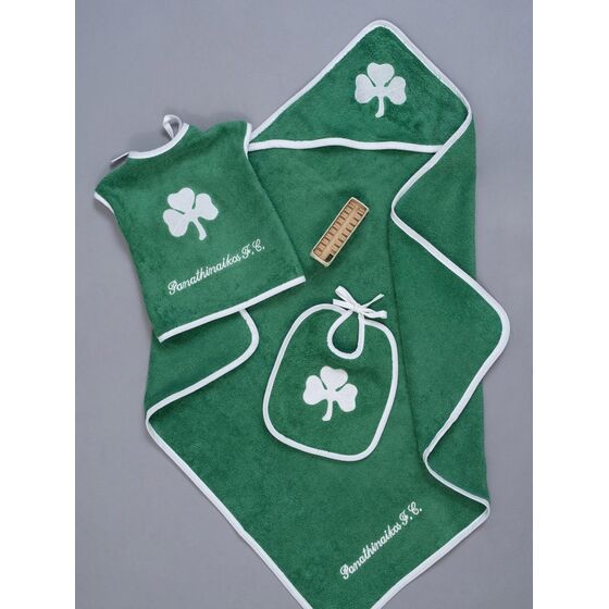 Palamaiki Σετ Λουτρου Βρεφικό Panathinaikos F.C.  PANATHINAIKOS BABY BLOCK