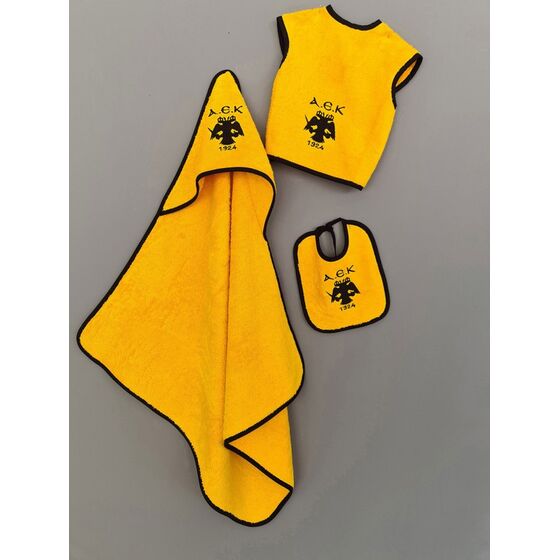 Palamaiki Σετ Λουτρου Βρεφικό Aek 1924 AEK BABY BLOCK