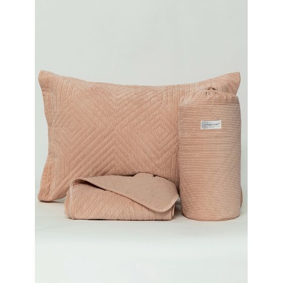 Palamaiki Κουβερλι Υπέρδιπλο 220x240 DIZZA ROSE Ροζ