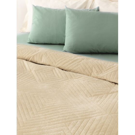 Palamaiki Κουβερλι Υπέρδιπλο 220x240 DIZZA VANILLA Εκρού