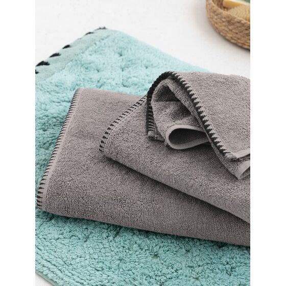 Palamaiki Σετ Πετσετες Towels Collection BROOKLYN GREY Γκρι