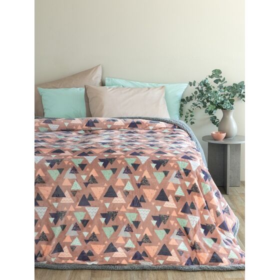 Palamaiki Κουβερτοπαπλωμα Μονό 160x220 BLAKE PINK Φούξια