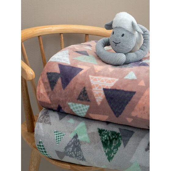 Palamaiki Κουβερτα Υπέρδιπλη 220x240 BLAKE GREY Γκρι