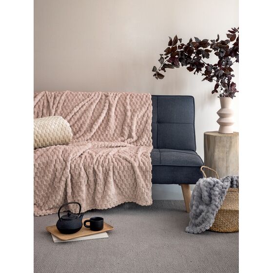 Palamaiki Κουβέρτα Fleece 160x220 ASTER BEIGE Μπεζ