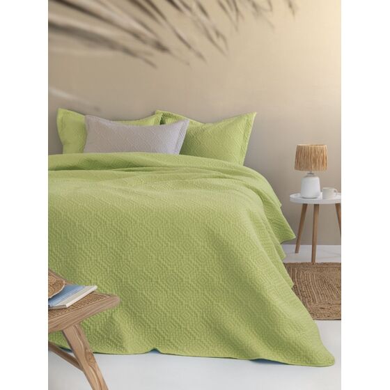 Palamaiki Κουβερλί υπέρδιπλο 220x240 KAREN GREEN Πράσινο