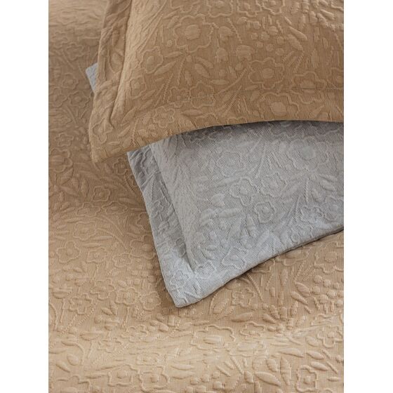 Palamaiki Κουβέρτα Matelasse 170X260 ALINA GREY Γκρι