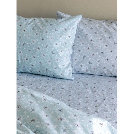 Palamaiki Σετ Παπλωματοθήκη Υπέρδιπλη Fashion Life 240x250 FL6259 Γαλάζιο