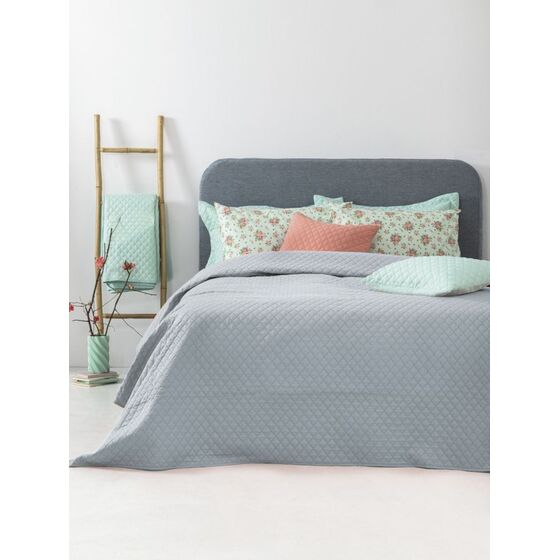 Palamaiki Σετ Κουβερλί υπέρδιπλο 220x240 JENN/2 GREY Γκρι