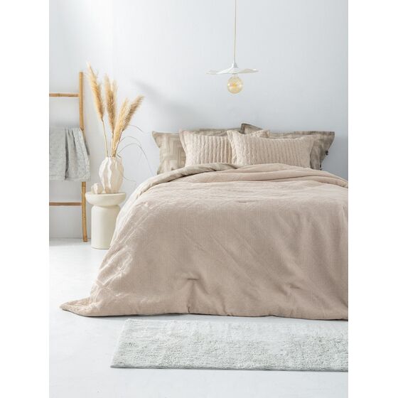 Palamaiki Κουβερλί ημίδιπλο 160x240 ALISON BEIGE Μπεζ