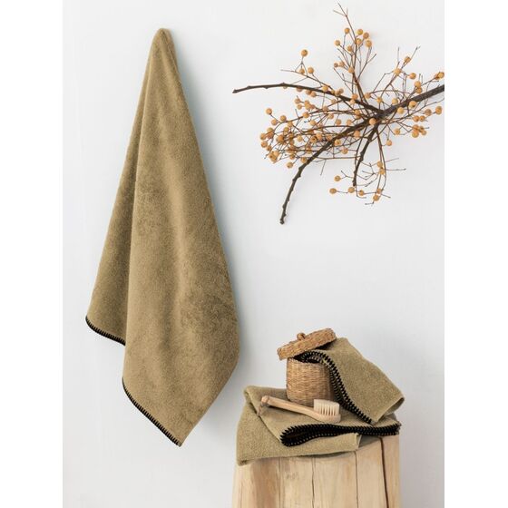 Palamaiki Σετ Πετσετες Towels Collection BROOKLYN CURRY Μπεζ