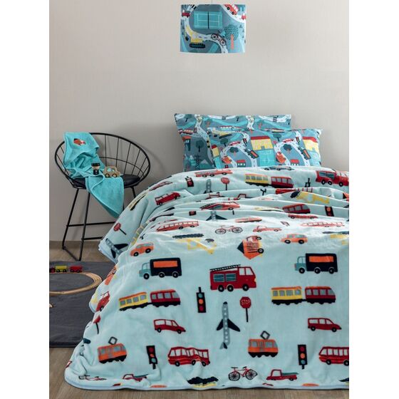 Palamaiki Κουβέρτα Αγκαλιάς Baby Blankets 80x90 BV-726 Μπλε