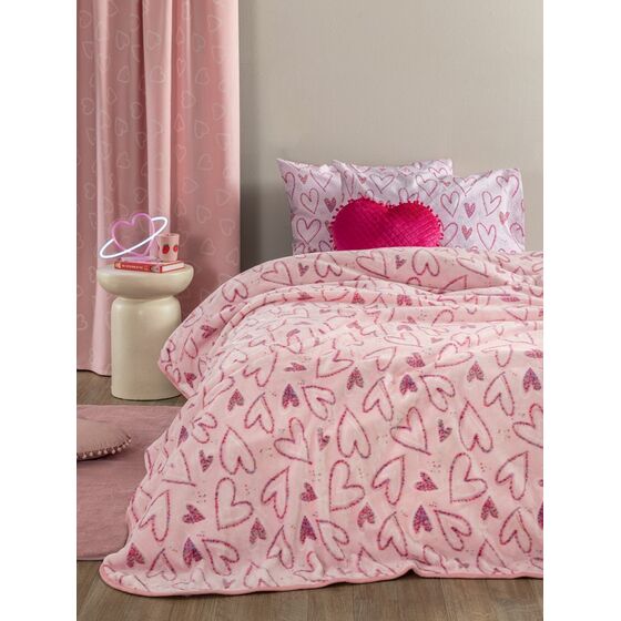 Palamaiki Κουβέρτα Αγκαλιάς Baby Blankets 80x90 BV-727 Ροζ