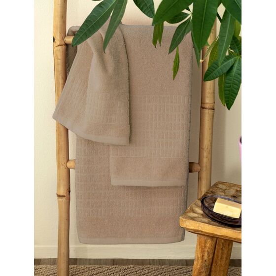 Palamaiki Σετ Πετσετες Towels Collection ROLL BEIGE Μπεζ