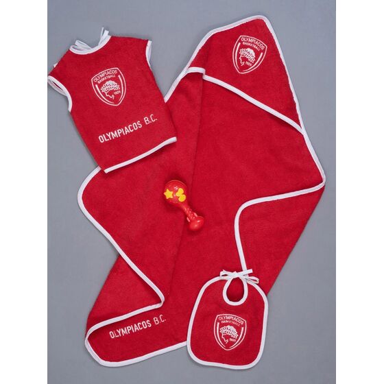 Palamaiki Σετ Λουτρου Βρεφικό Olympiacos B.C. OLYMPIACOS BABY BLOCK