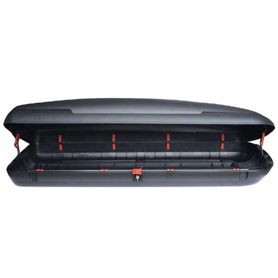 ARTPLAST ITALY Μπαγκαζιέρα Οροφής Αυτοκινήτου 480lt Πλαστική 200.5x79x38cm MAX Φορτίο 75kg Ανθρακί-Μαύρο Πιστοποιήσεις TUV/GS ISO/PAS 11154:2006