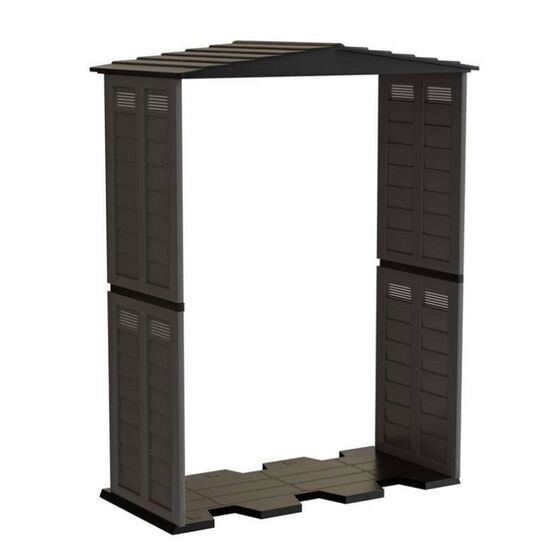 ARTPLAST Ιταλίας Επέκταση Αποθήκης Κήπου 660mm Βαρέως Τύπου Πλαστική  25,3kg  GARDEN SHED BASIC Γκρι - Ανθρακί