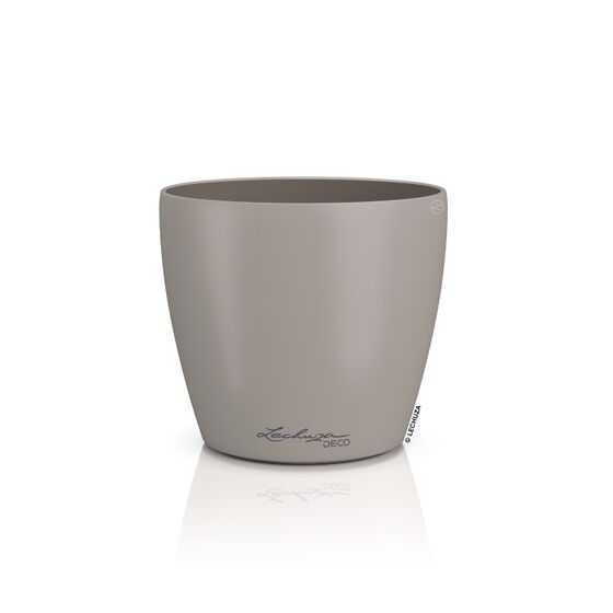 LECHUZA Cachepot Deco 14 Επιτραπέζια Γλάστρα Ø15x14cm Sand Browm Γερμανίας