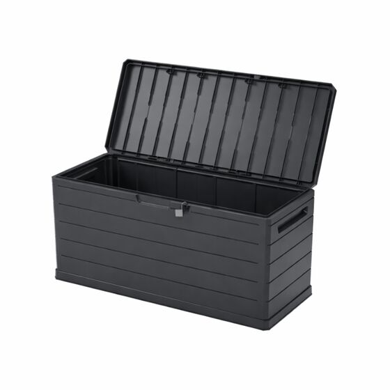 ARTPLAST Ιταλίας Μπαούλο 118,5x52x57 350lt 12kg Αποθήκευσης Πλαστικό Ανθρακί AMALFI