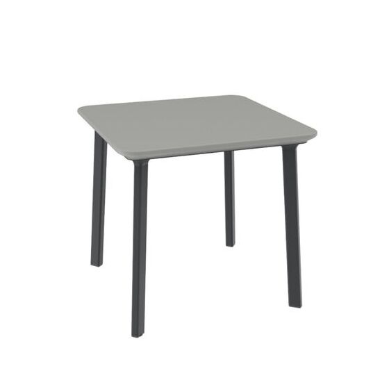 TOOMAX Σετ Τραπέζι ITALIA + 2 Καρέκλες RECANATI Ανθρακί