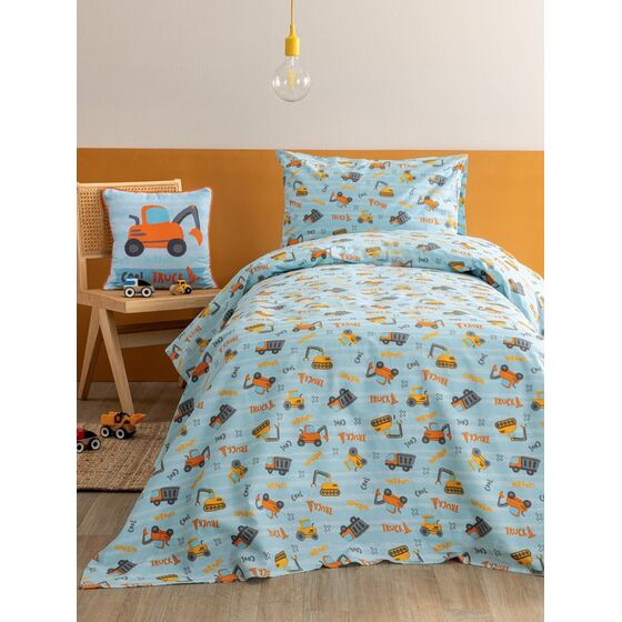 Palamaiki Σετ Μονά Σεντόνια My Kingdom 170x260 MK781 Με Λάστιχο