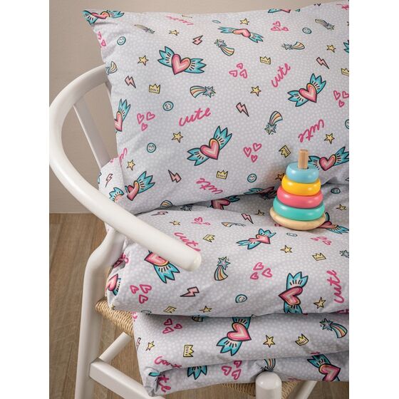 Palamaiki Σετ Σεντόνια Κούνιας My Kingdom 130x170 MK782