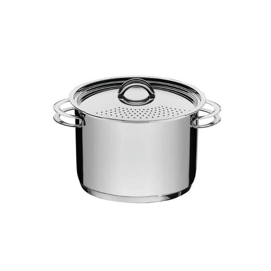 TRAMONTINA Κατσαρόλα Ζυμαρικών Solar Induction Ø24x21.6cm 7.7L Ανοξείδωτο Ατσάλι με Τριπλή Βάση & Καπάκι Στραγγίσματος 2.4kg