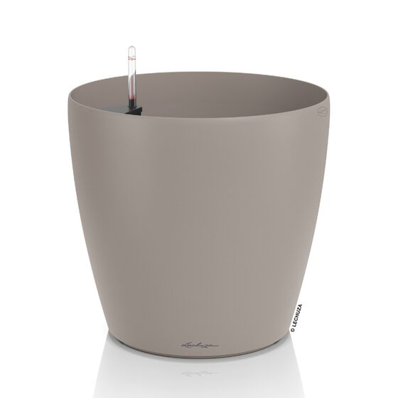 LECHUZA Classico 50 Επιδαπέδια Γλάστρα Ø50x46cm Αυτοποτιζόμενη Sand Brown Γερμανίας