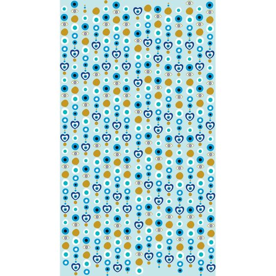Palamaiki Πετσέτα Θαλάσσης Beach Collection 90x160 EM43 Γαλάζιο
