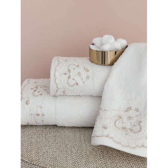 Palamaiki Σετ Πετσέτες Towels Collection LIST WHITE Λευκό