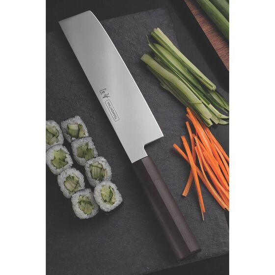 Tramontina Sushi 17.78cm (7") Μαχαίρι Nakiri Ανοξείδωτο με Σφυρήλατη Λεπίδα & Πλαστική Λαβή
