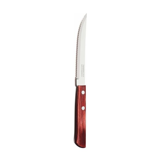 TRAMONTINA Polywood Μαχαίρι Κρέατος Inox 11.5cm με Ξύλινη Λαβή