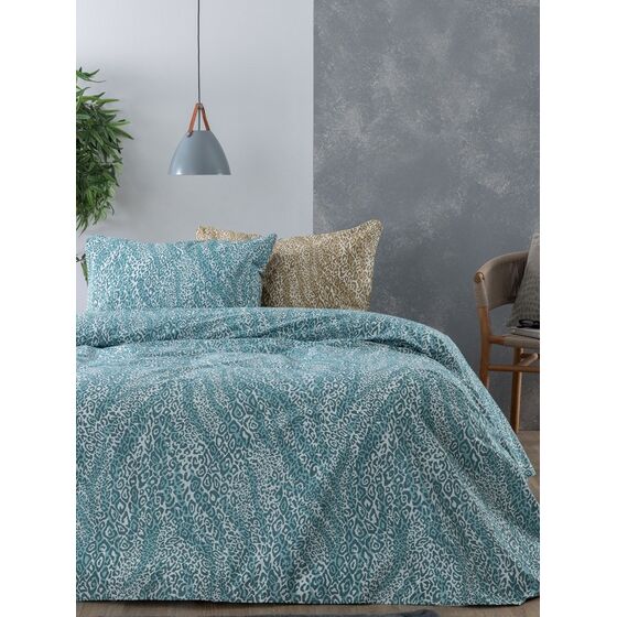 Palamaiki Σετ Παπλωματοθήκη Υπέρδιπλη Fashion Life 230x250 FL6310 Μπλε