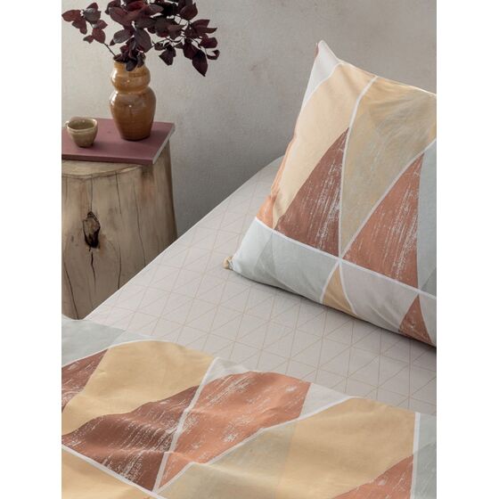 Palamaiki Σετ Παπλωματοθήκη Υπέρδιπλη Fashion Life 230x250 FL6311 Εμπριμέ