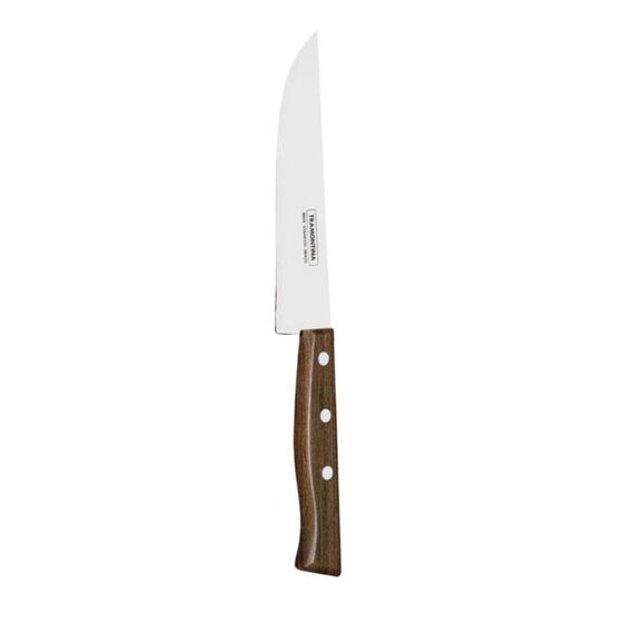 TRAMONTINA Traditional Μαχαίρι Κρέατος Με Λεία Λεπίδα 20cm και Ξύλινη Χειρολαβή
