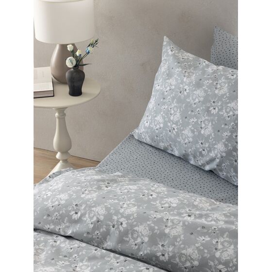 Palamaiki Σετ Παπλωματοθήκη Υπέρδιπλη Fashion Life 230x250 FL6315 Γκρι